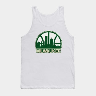 Milwaukee Basketball Skyline Tank Top